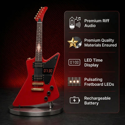 HeavyHertz™ Guitar Alarm Clock