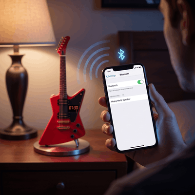 Built-In Bluetooth Speaker